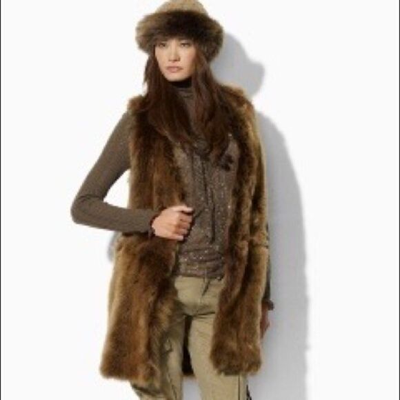 Ralph Lauren Fall/Winter '11 Blonde Lamb Shearling Vest - Picture 14 of 16